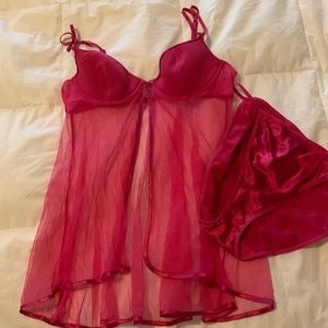 Vintage VS lingerie set